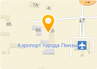Пенза гостиницы карта