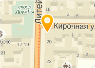Дом офицеров карта