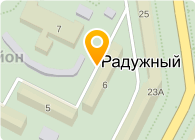 Карта с улицами и домами города радужный хмао