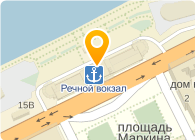 Карта нижнего речной вокзал