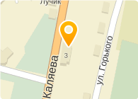 Каляева 19 карта