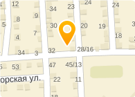 Карта новобирилюссы с названием улиц