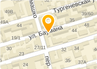 Ул тургеневская ростов на дону карта