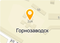 Карта горнозаводска пермского края с улицами и номерами домов