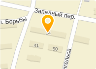 Карта кизела с улицами и номерами домов
