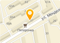 Менделеева курск на карте