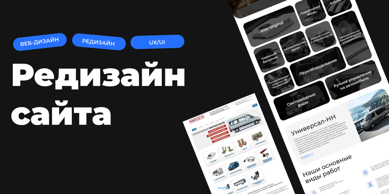 Редизайн сайта: увеличьте эффективность бизнеса за 1-3 месяца