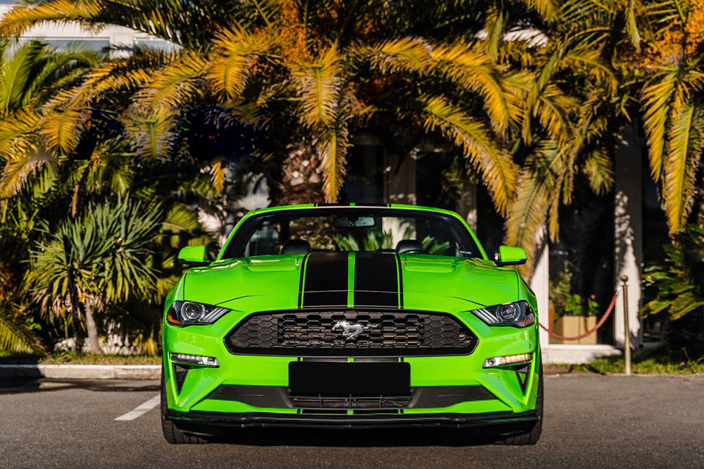Кабриолет Ford Mustang в цвете Lime в прокат от Premiumcarsochi.ru
Наша группа в ВК https://vk.com/premiumcarsochi
Наш сайт https://premiumcarsochi.ru/