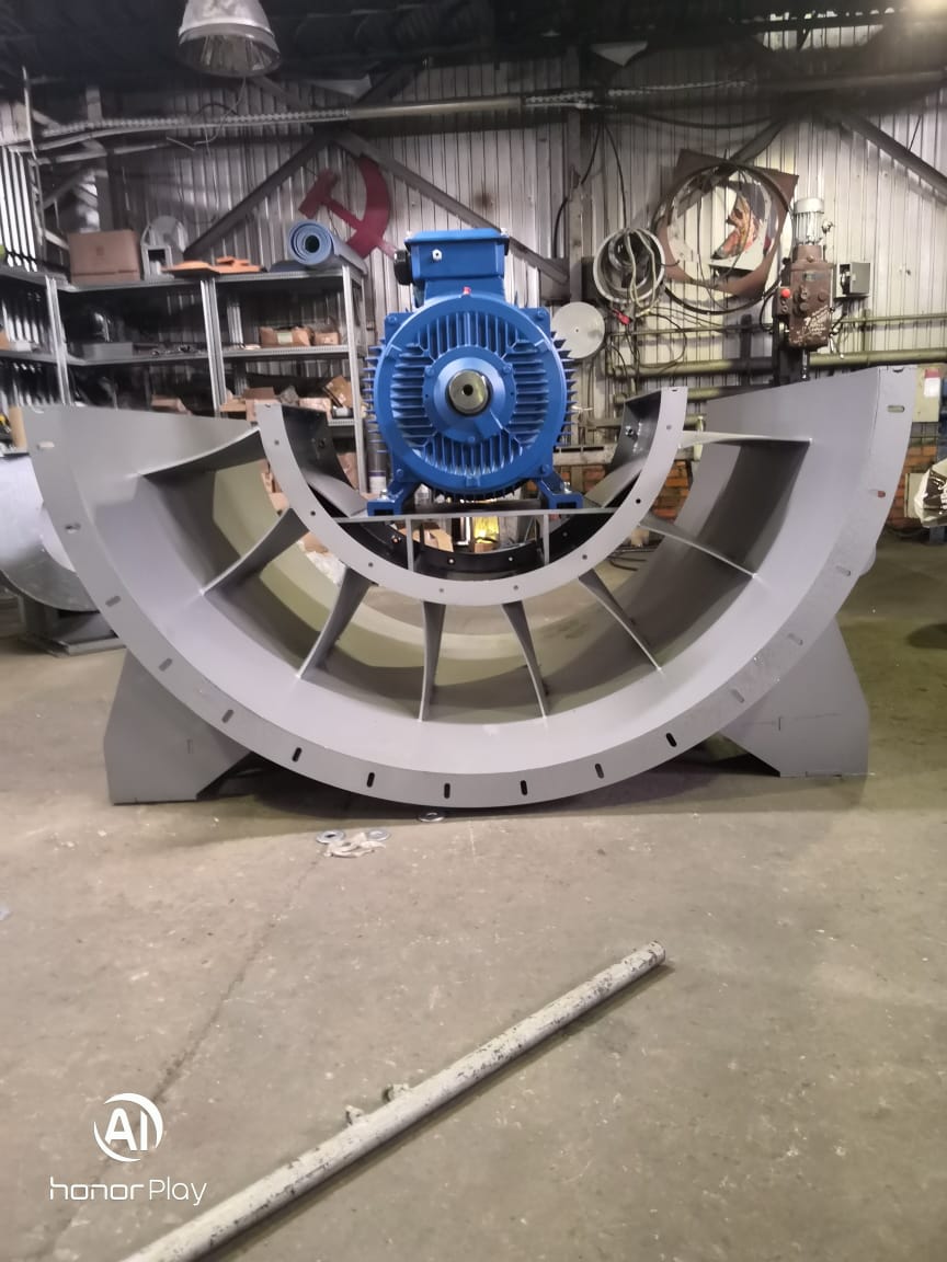 Вентилятор в разборке