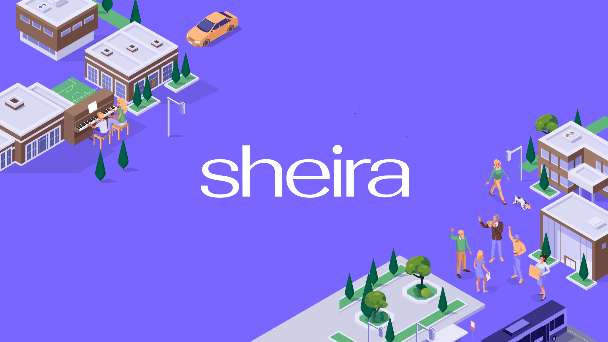 Sheira: Все активности на карте города.
Люди, события, услуги.