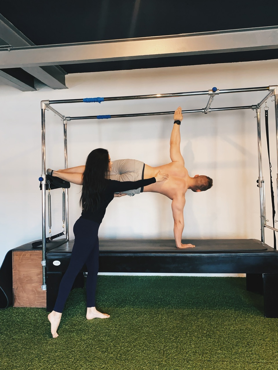 Занятия на трапеции