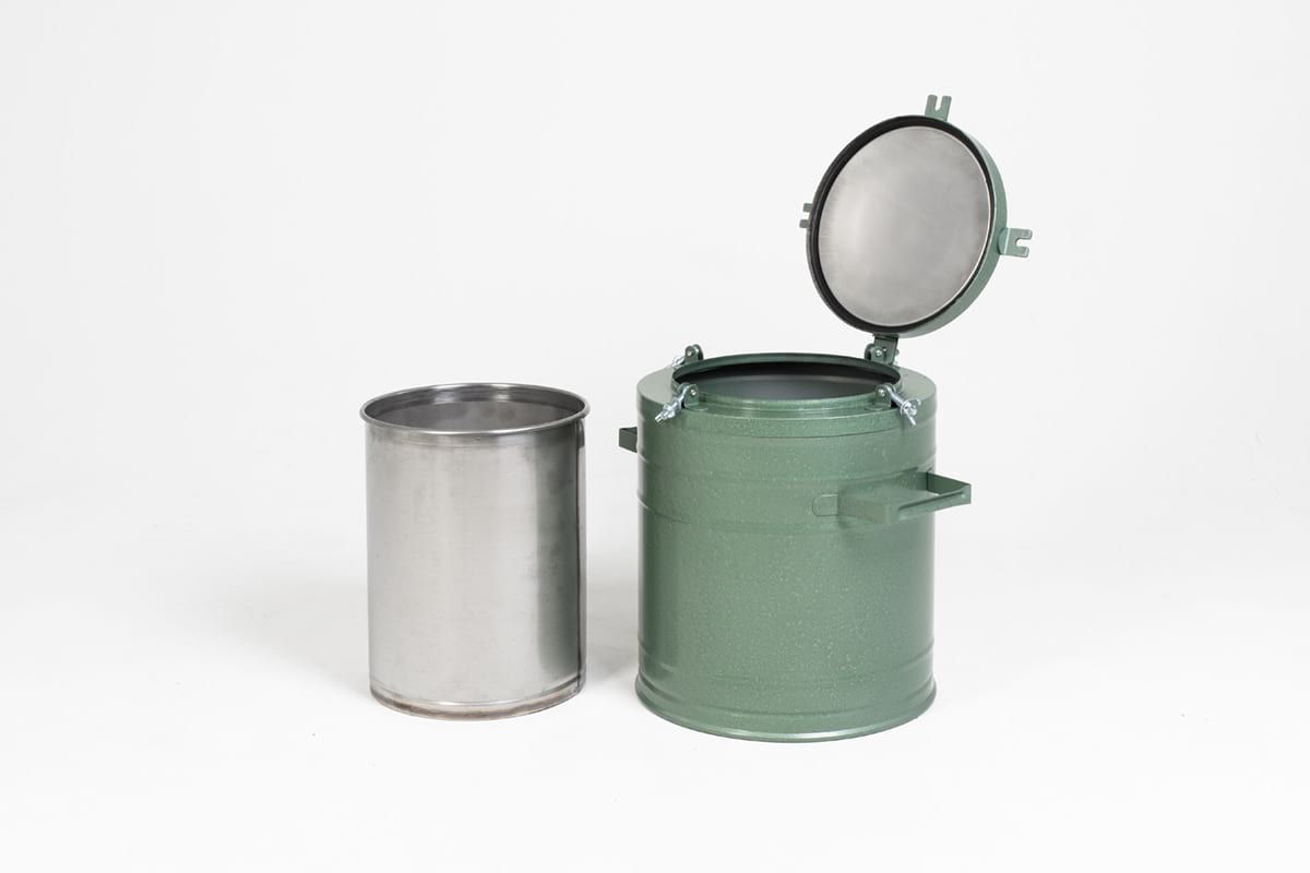 Термос для еды с широким горлом металлический армейский с колбой из нержавеющей стали емкость на 4,6,9,10,12,18,24,25,36 литров