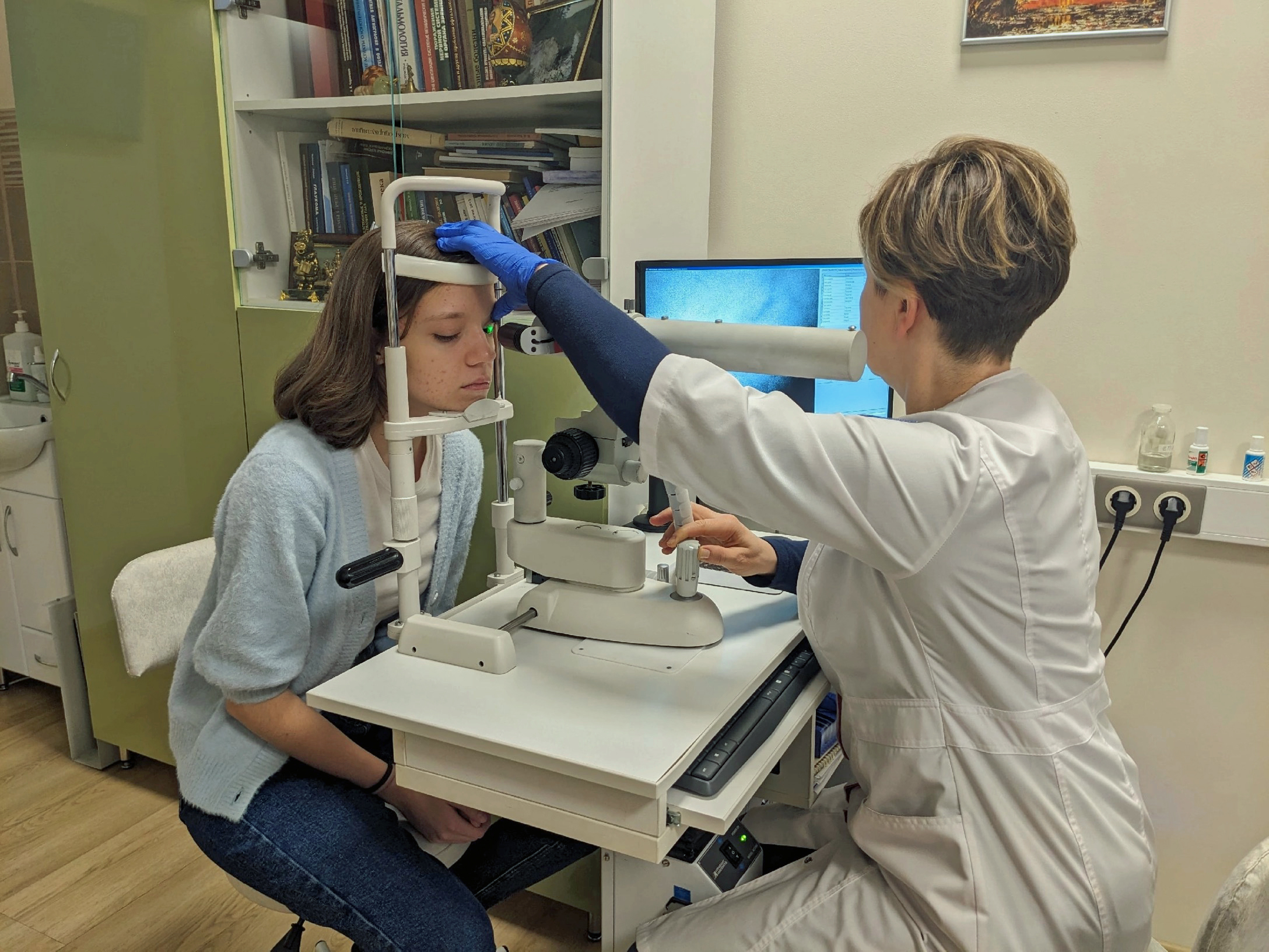 Применение офтальмологического капилляроскопа "ОКО"