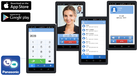 Panasonic KX-UCMA Мобильный софтфон IP SIP клиент для смартфонов и планшетов под ОС Android и iOS