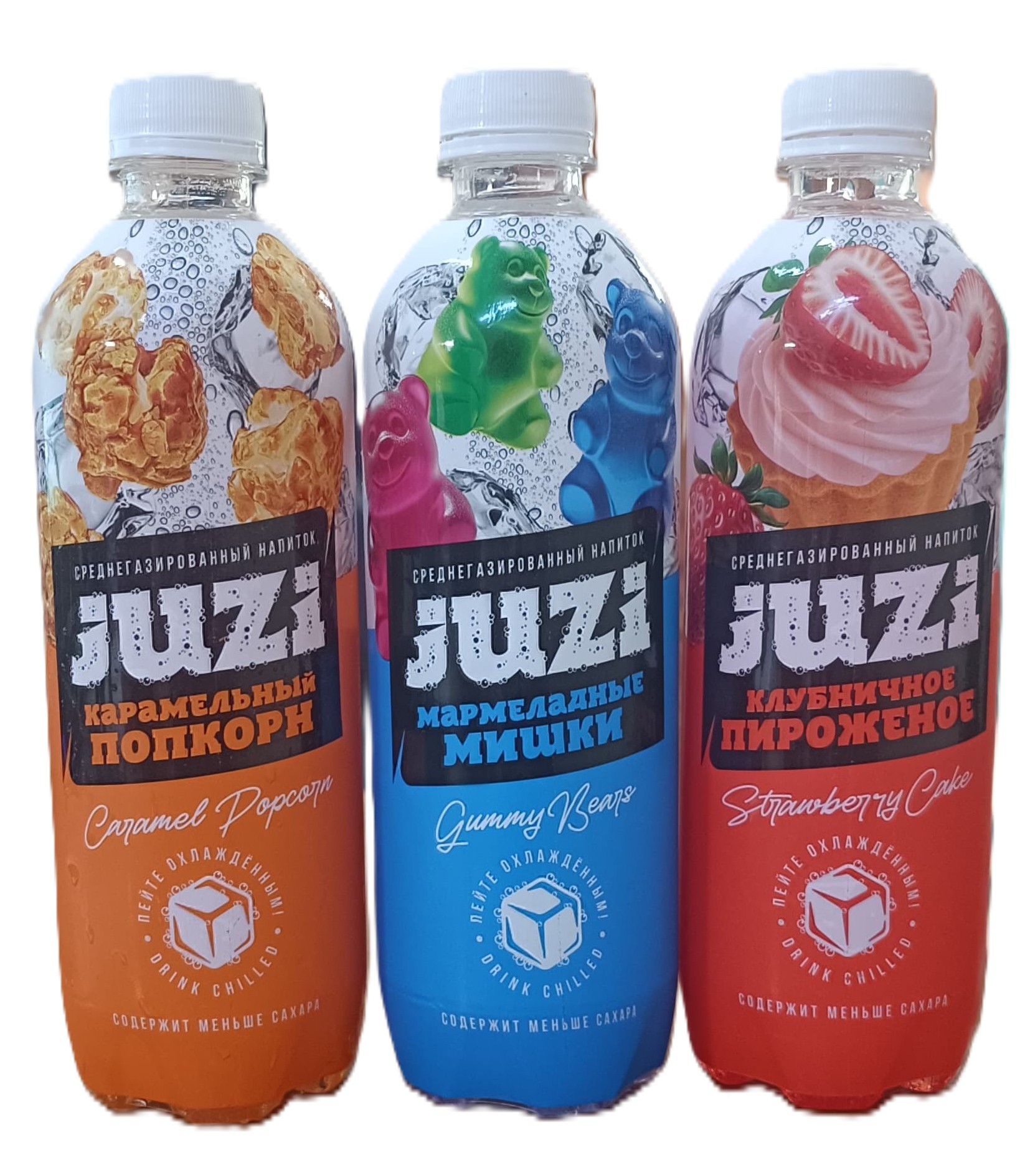 Лимонад Клубничное Пирожное NEW JUZI
Лимонад Мармеладные Мишки NEW JUZI
Лимонад Карамельный Попкорн NEW JUZI