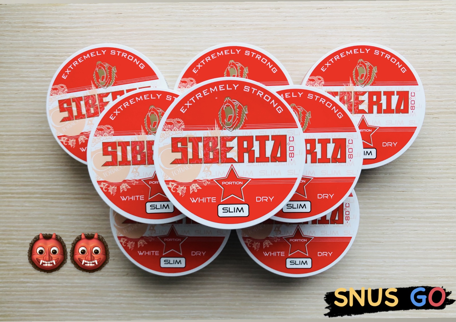 Свежий снюс - красная сибирь (siberia slim classic)