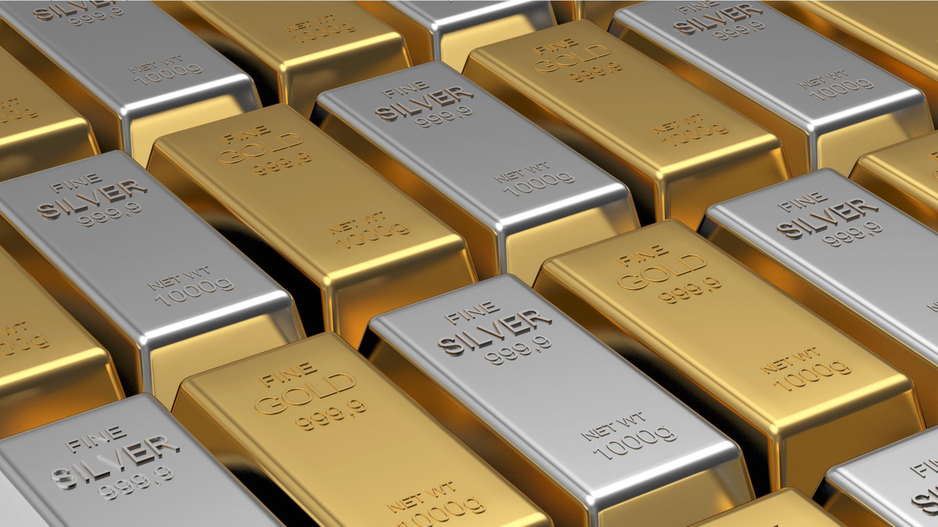 Золото в слитках 999,9% 1 кг и 12,5 кг Дисконт -2 -3%
Серебро в слитках 99,99% 1 кг и 32 кг Дисконт -2 -3%