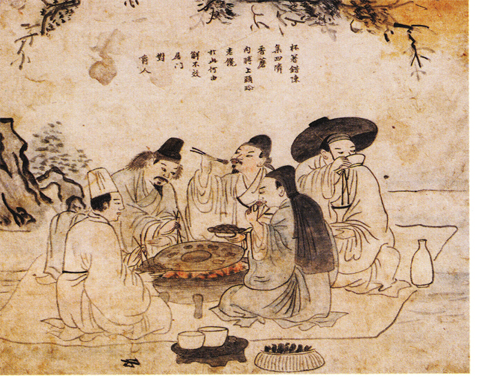 На фото картина корейского художника Seong Hyeop, XVIII век.
