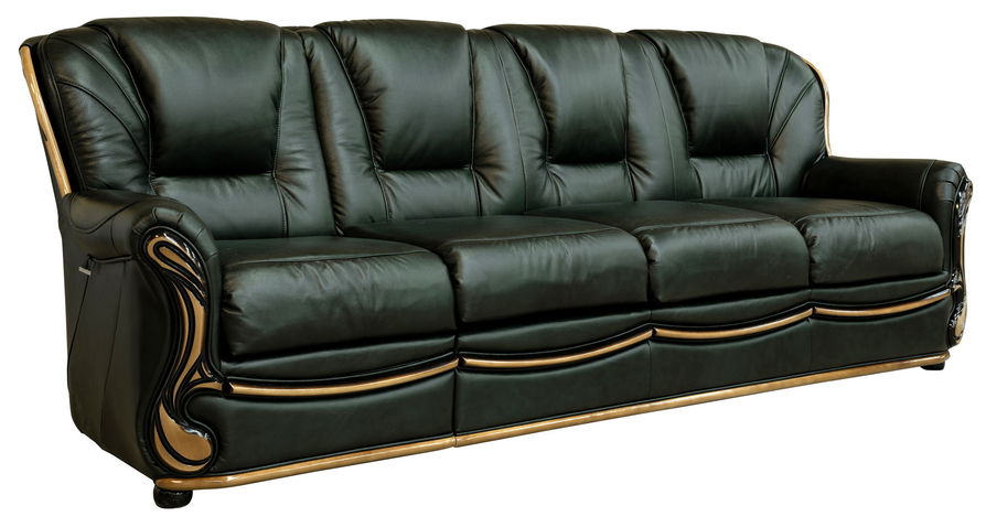 Кожаный диван: роскошь и практичность в вашем интерьере