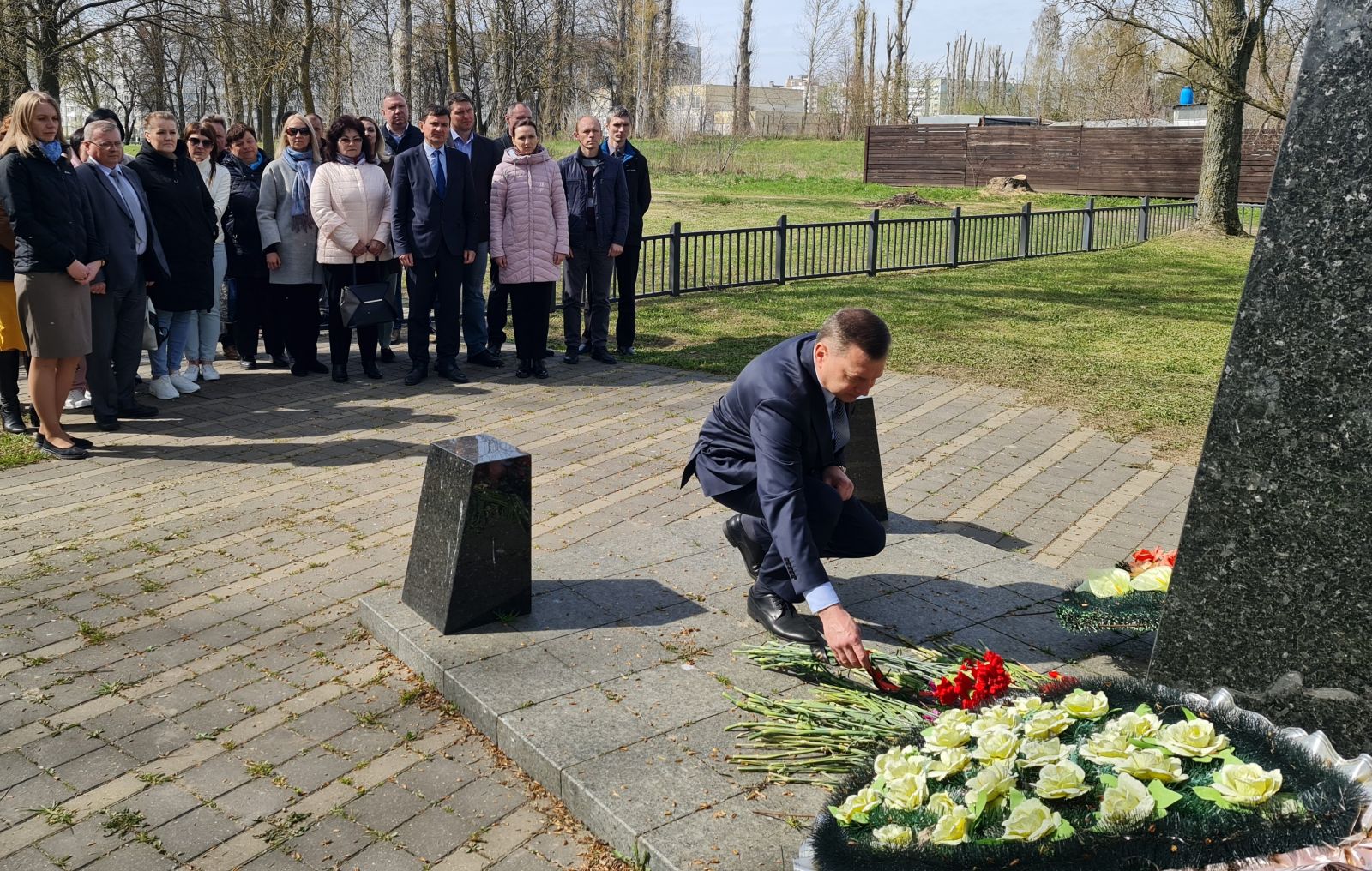 Год исторической памяти в Беларуси, посещение мемориального комплекса «Тростенец»