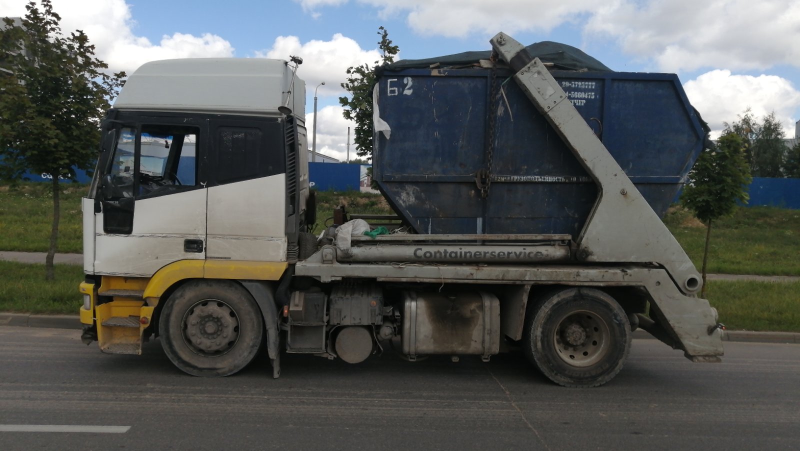 Вывоз мусора и строительных отходов в Минске и Минском районе, аренда контейнеров
