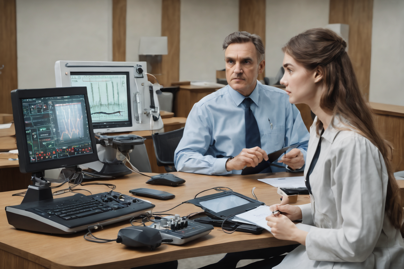 Раскрытие краж на детекторе лжи.