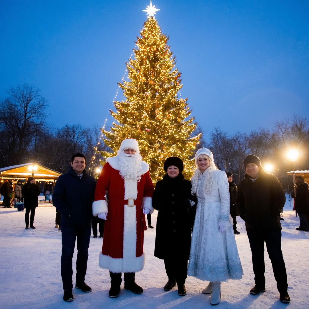 Встреча нового года на Турбазе ДОН