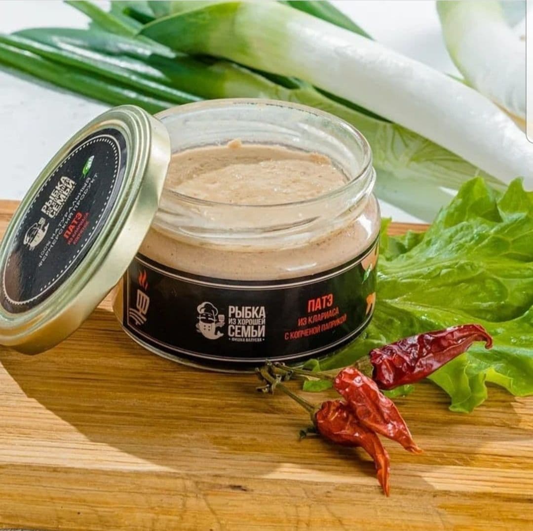 Патэ ( паштет) из африканского клариевого сома