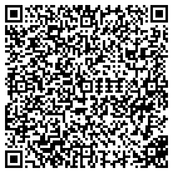 QR-код с контактной информацией организации Цветочный дворик