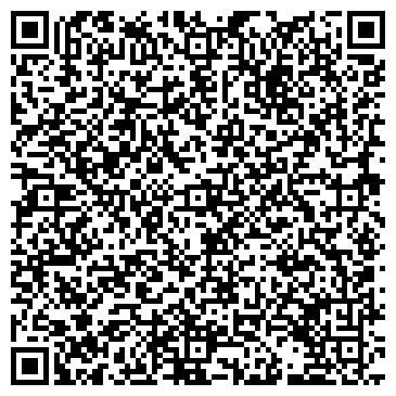 QR-код с контактной информацией организации Радуга, продуктовый магазин, ООО Юнисиб