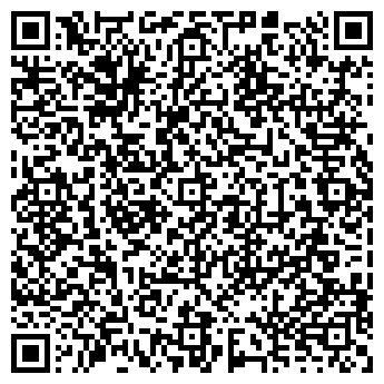 QR-код с контактной информацией организации Хижина, магазин хозяйственных товаров, ИП Бариева Г.М.