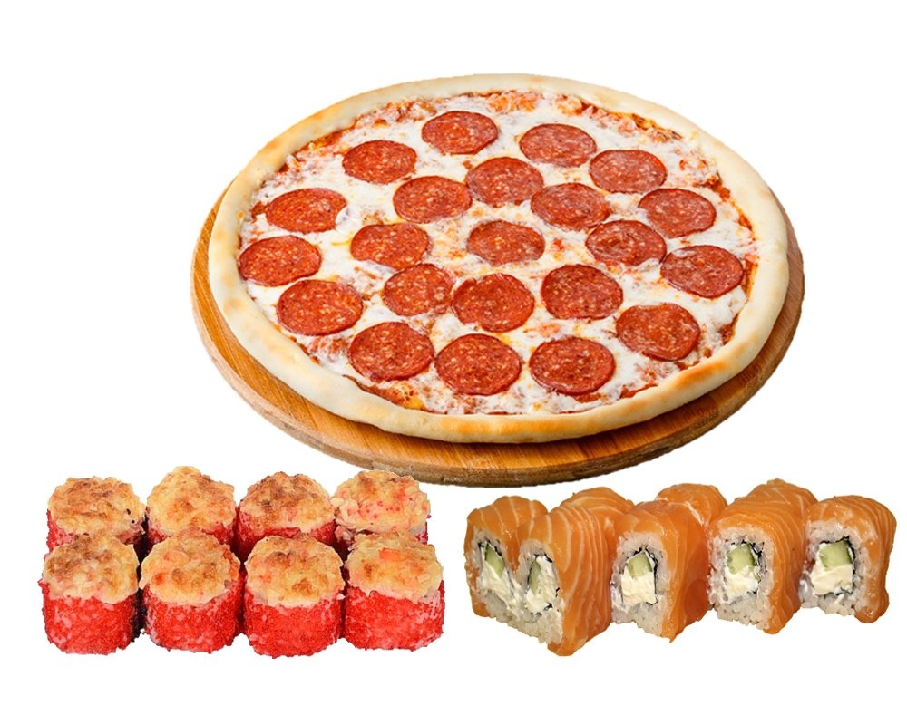 Пицца суши набор с доставкой спб фото 18