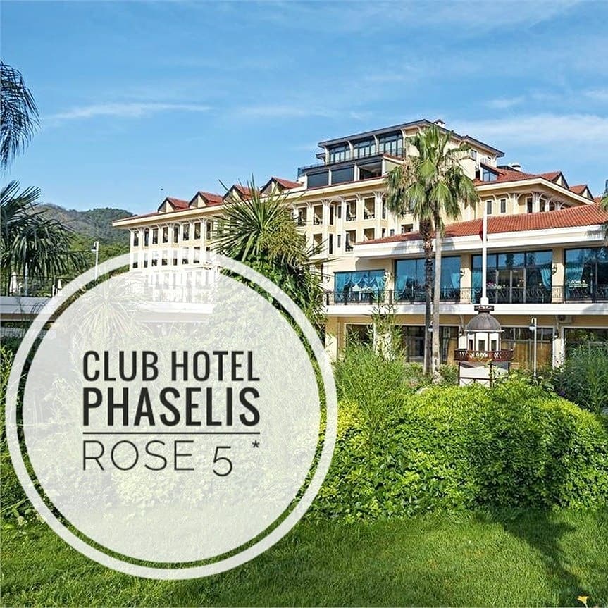 Club hotel phaselis rose 5 карта отеля