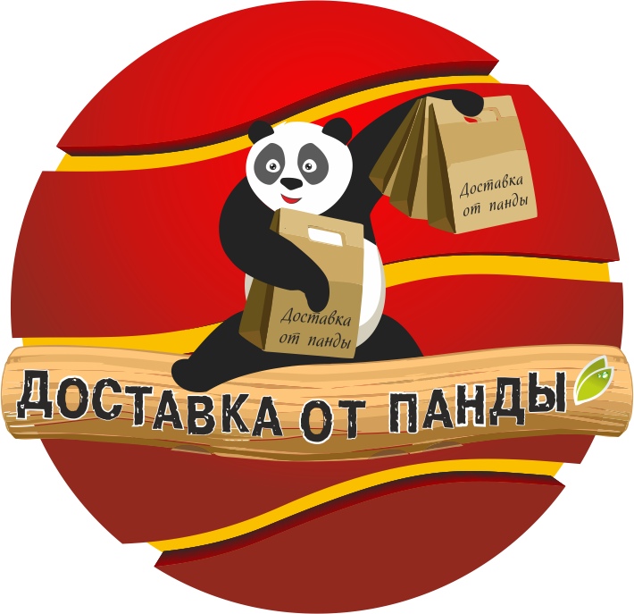 Панда доставка сайт. Суши Панда. Суши Панда логотип. Суши Панда Губкин. Панда с роллом логотип.